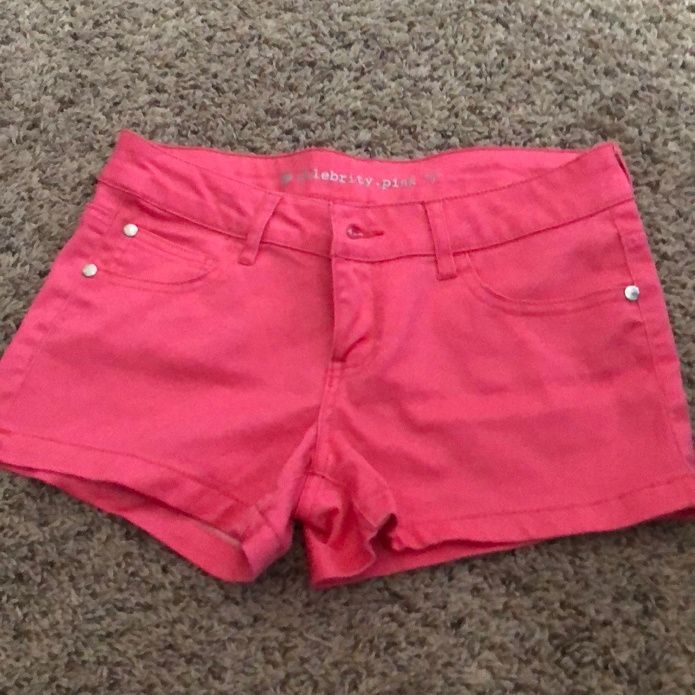 Pink shorts